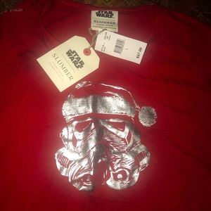 Star Wars slumber long sleeve nightgown pajamas sleeping shirt